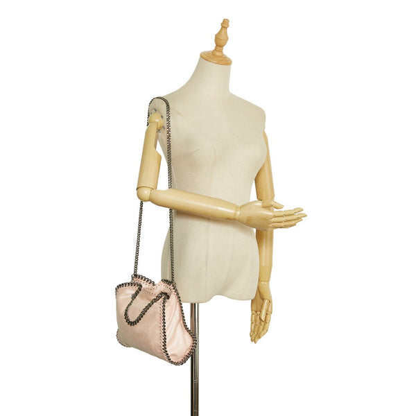 ステラマッカートニー ファラベラ ミニ チェーン ハンドバッグ ショルダーバッグ 2WAY ピンク ポリエステル レディース Stella McCartney 【中古】