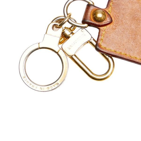 ルイ ヴィトン アレクレ ポルト クレ フォルテュンヌ キーリング M85378 ブラウン レザー レディース LOUIS VUITTON 【中古】