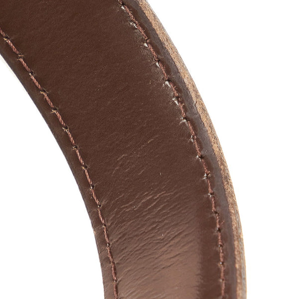 ルイ ヴィトン ダミエ ハムステッド MM トートバッグ N51204 ブラウン PVC レザー レディース LOUIS VUITTON 【中古】