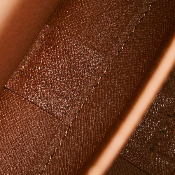 ルイ ヴィトン モノグラム カルトシエールGM 斜め掛け ショルダーバッグ M51252 ブラウン PVC レザー レディース LOUIS VUITTON 【中古】