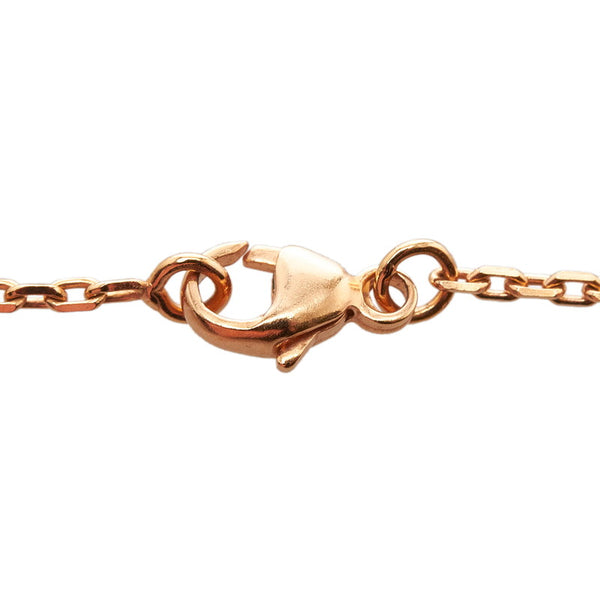 エルメス オ―ケリーPM ネックレス ゴールド メッキ レザー レディース HERMES 【中古】