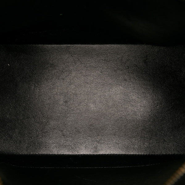 シャネル マトラッセ 復刻トート ココマーク トートバッグ ブラック ゴールド キャビアスキン レディース CHANEL 【中古】