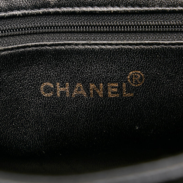 シャネル マトラッセ 復刻トート ココマーク トートバッグ ブラック ゴールド キャビアスキン レディース CHANEL 【中古】