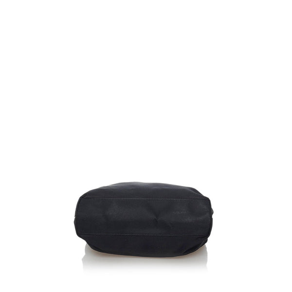 プラダ ハンドバッグ ブラック ナイロン レザー レディース PRADA 【中古】