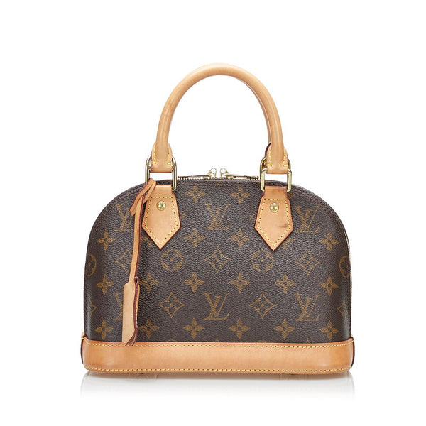 ルイ ヴィトン アルマBB ハンドバッグ ショルダーバッグ 2WAY M53152 ブラウン PVC レザー レディース LOUIS VUITTON 【中古】