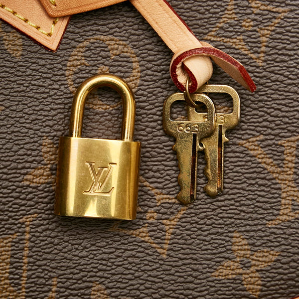 ルイ ヴィトン アルマBB ハンドバッグ ショルダーバッグ 2WAY M53152 ブラウン PVC レザー レディース LOUIS VUITTON 【中古】