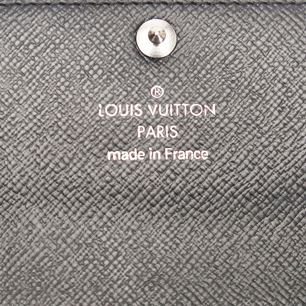 ルイ ヴィトン ダミエ グラフィット ミュルティクレ6 6連キーケース N62662 ブラック PVC レザー レディース LOUIS VUITTON 【中古】