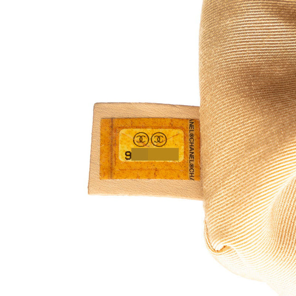 シャネル PST ココマーク チェーン ハンドバッグ ベージュ キャビアスキン レディース CHANEL 【中古】