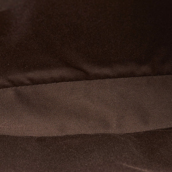 グッチ GGキャンバス ハンドバッグ 112526 ブラウン キャンバス レザー レディース GUCCI 【中古】