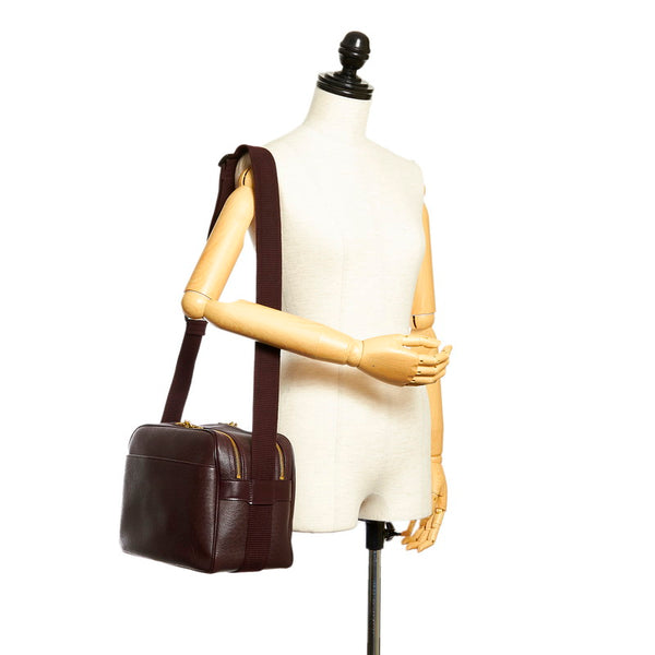 ルイ ヴィトン タイガ リポーターPM M30156 アカジュー レザー 斜め掛け ショルダーバッグ レディース LOUIS VUITTON 【中古】