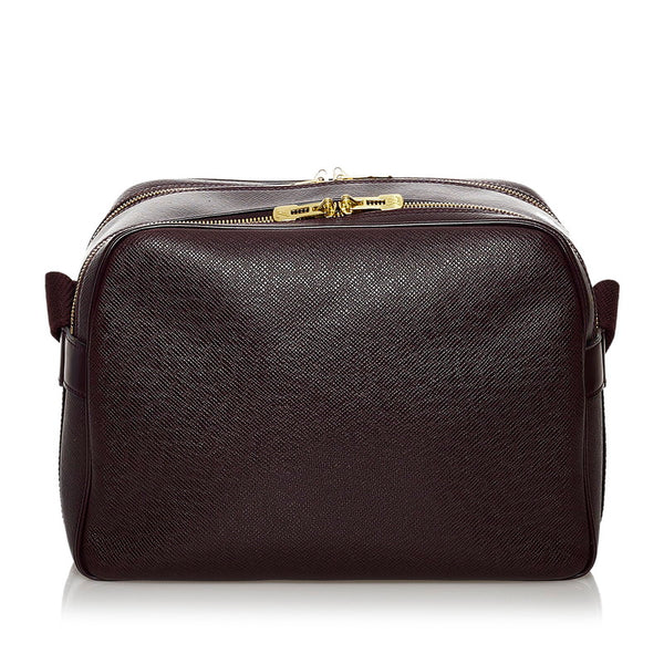 ルイ ヴィトン タイガ リポーターPM M30156 アカジュー レザー 斜め掛け ショルダーバッグ レディース LOUIS VUITTON 【中古】