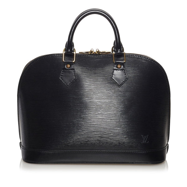 ルイ ヴィトン エピ アルマ ハンドバッグ M52142 ノワール レザー レディース LOUIS VUITTON 【中古】