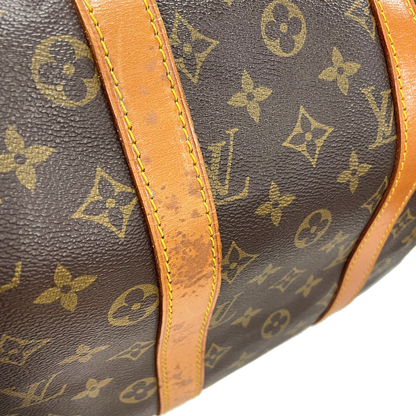 ルイ ヴィトン モノグラム キーポル45 ボストンバッグ M41428 ブラウン PVC レザー レディース LOUIS VUITTON 【中古】