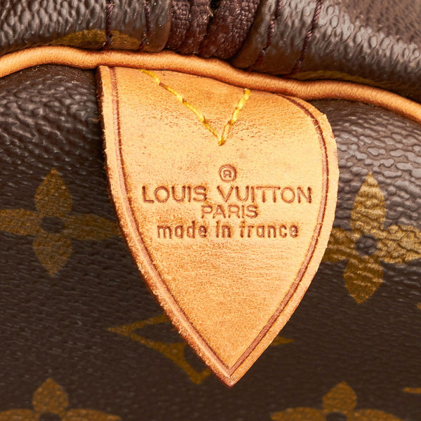 ルイ ヴィトン モノグラム キーポル45 ボストンバッグ M41428 ブラウン PVC レザー レディース LOUIS VUITTON 【中古】