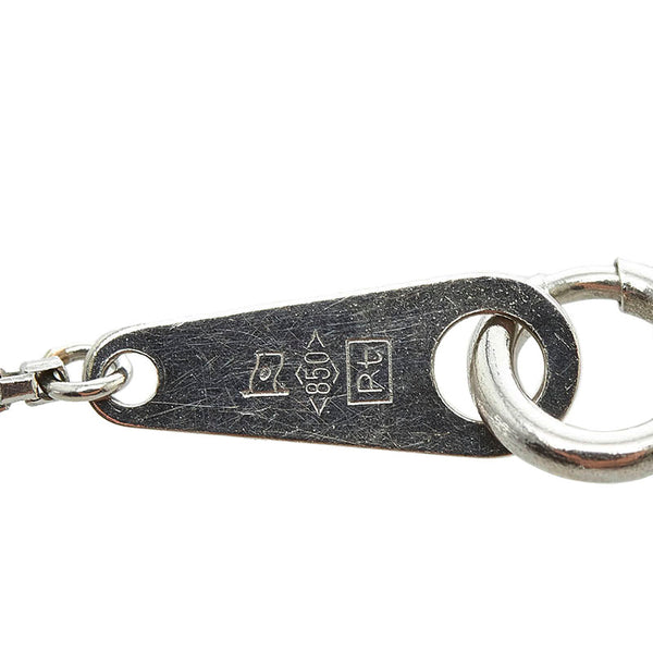 Pt900 プラチナ Pt850 プラチナ ダイヤ0.50ct ネックレス レディース 【中古】