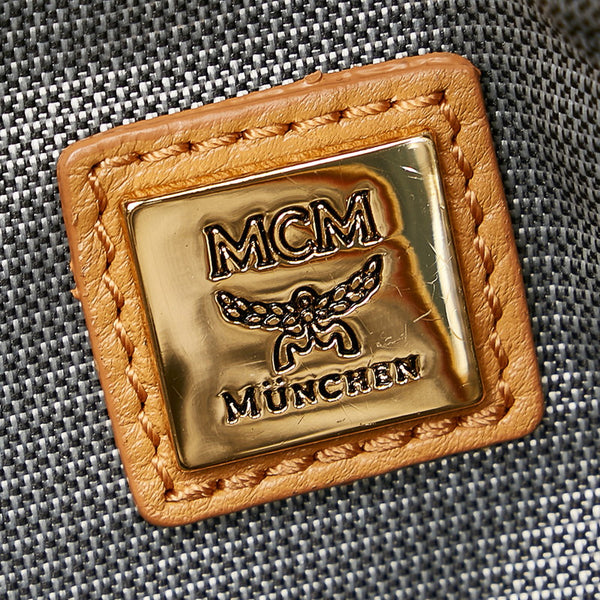 エム シー エム ヴィセトス ショルダーバッグ ボディバッグ ブラウン PVC レザー レディース MCM 【中古】