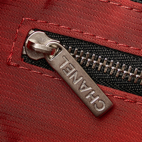 シャネル 旧 トラベルライン ブラック ナイロン トートバッグ レディース CHANEL 【中古】