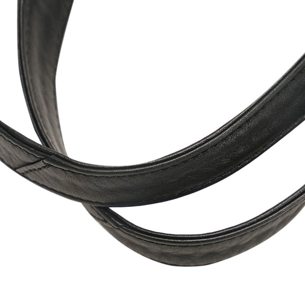 シャネル ココマーク ショルダーバッグ トートバッグ ブラック レザー レディース CHANEL 【中古】