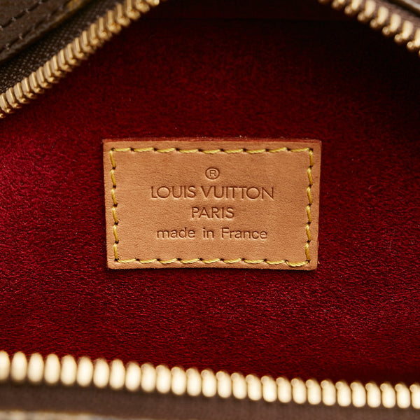 ルイ ヴィトン モノグラム エクサントリ シテ ハンドバッグ M51161 ブラウン PVC レザー レディース LOUIS VUITTON 【中古】
