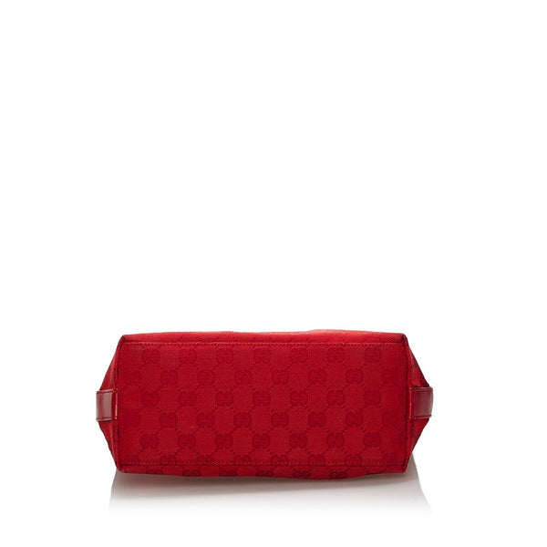 グッチ GGキャンバス ワンショルダーバッグ 000 0602 レッド キャンバス レディース GUCCI 【中古】