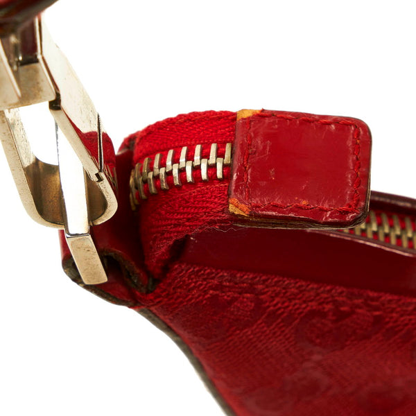 グッチ GGキャンバス ワンショルダーバッグ 000 0602 レッド キャンバス レディース GUCCI 【中古】