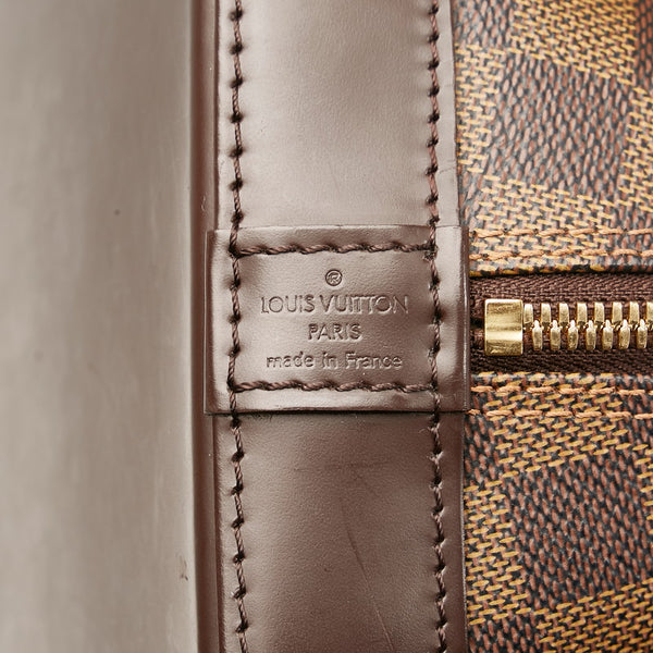 ルイ ヴィトン ダミエ アルマPM ハンドバッグ N53151 エベヌ ブラウン PVC レザー レディース LOUIS VUITTON 【中古】