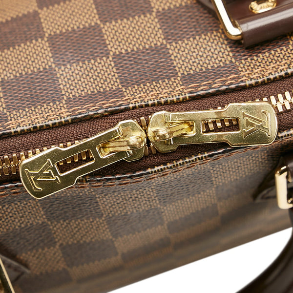ルイ ヴィトン ダミエ アルマPM ハンドバッグ N53151 エベヌ ブラウン PVC レザー レディース LOUIS VUITTON 【中古】