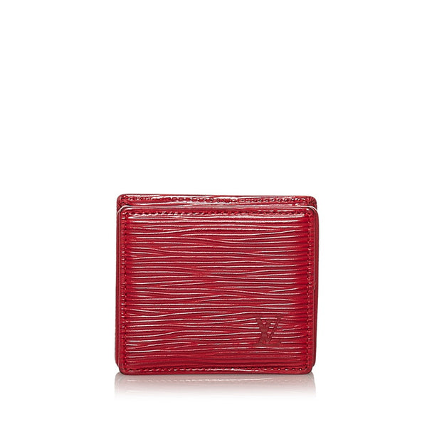 ルイ ヴィトン エピ ポルト モネ ボワット  コインケース M63697 カスティリアンレッド レザー レディース LOUIS VUITTON 【中古】