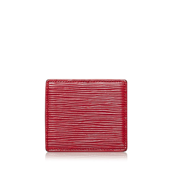 ルイ ヴィトン エピ ポルト モネ ボワット  コインケース M63697 カスティリアンレッド レザー レディース LOUIS VUITTON 【中古】