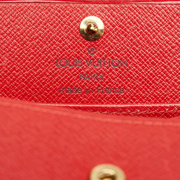 ルイ ヴィトン エピ ポルト モネ ボワット  コインケース M63697 カスティリアンレッド レザー レディース LOUIS VUITTON 【中古】