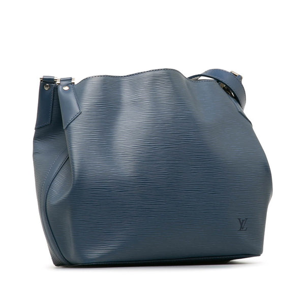 ルイ ヴィトン エピ マンダラMM ショルダーバッグ M5889G ミルティーユ ブルー レザー レディース LOUIS VUITTON 【中古】