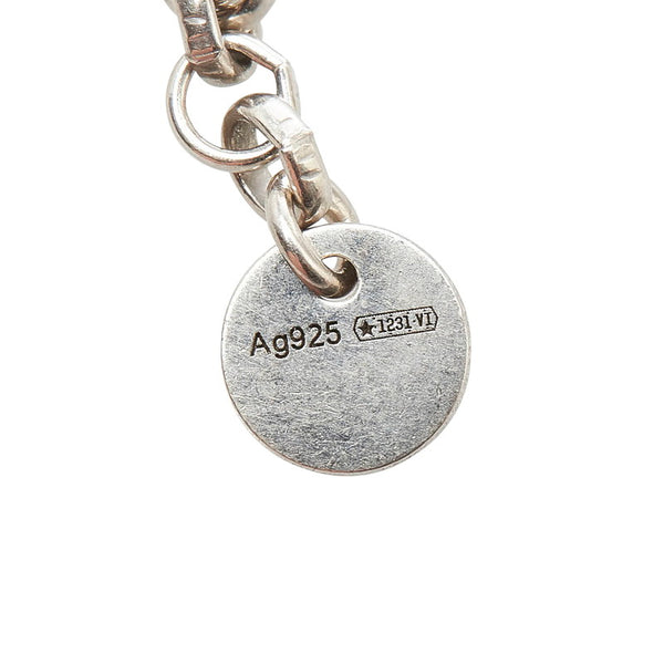 グッチ インターロッキングG ネックレス SV925 シルバー メンズ GUCCI 【中古】