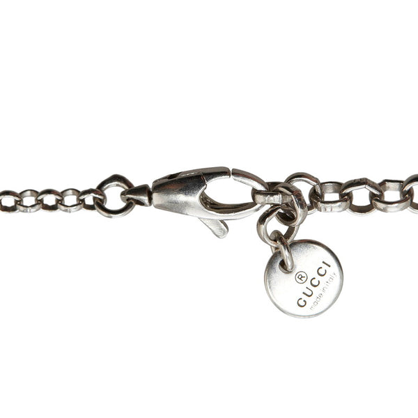 グッチ インターロッキングG ネックレス SV925 シルバー メンズ GUCCI 【中古】