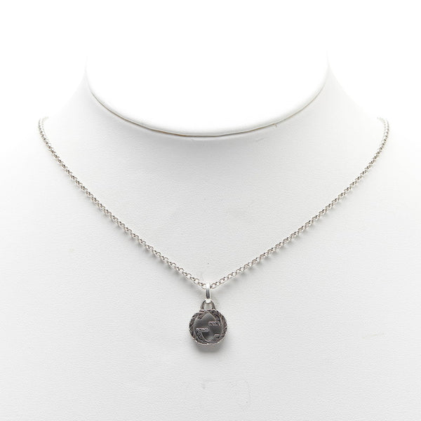 グッチ インターロッキングG ネックレス SV925 シルバー メンズ GUCCI 【中古】