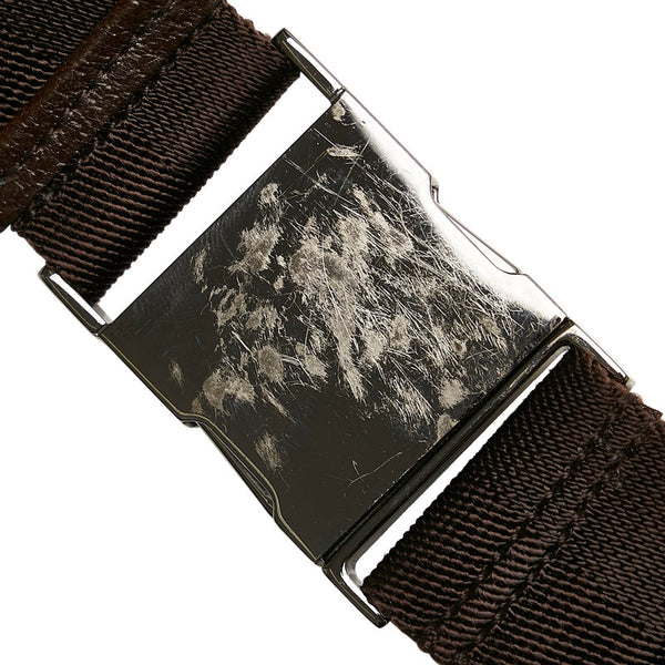 グッチ GGキャンバス ショルダーバッグ 131236 ベージュ ブラウン キャンバス レザー レディース GUCCI 【中古】