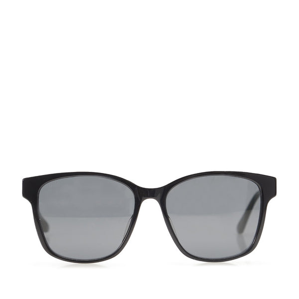 グッチ シェリーライン ウェリントン型 サングラス GG0417SK ブラック プラスチック レディース GUCCI 【中古】