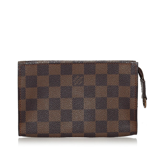 ルイ ヴィトン ダミエ マレ付属ポーチ ポーチ ブラウン PVC レザー レディース LOUIS VUITTON 【中古】