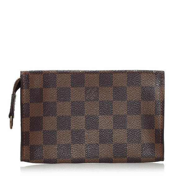 ルイ ヴィトン ダミエ マレ付属ポーチ ポーチ ブラウン PVC レザー レディース LOUIS VUITTON 【中古】