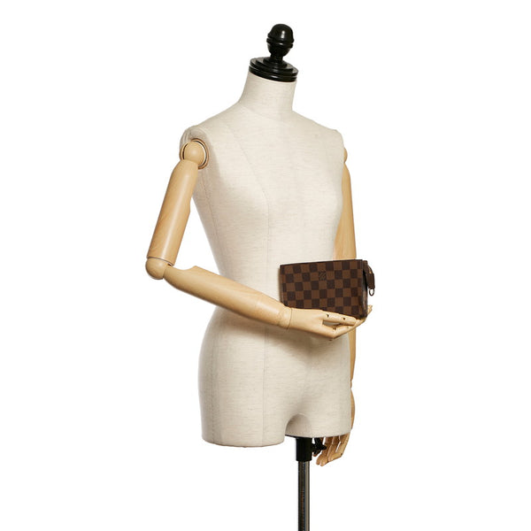 ルイ ヴィトン ダミエ マレ付属ポーチ ポーチ ブラウン PVC レザー レディース LOUIS VUITTON 【中古】