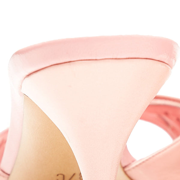 グッチ ピンク レザー パンプス レディース GUCCI 【中古】