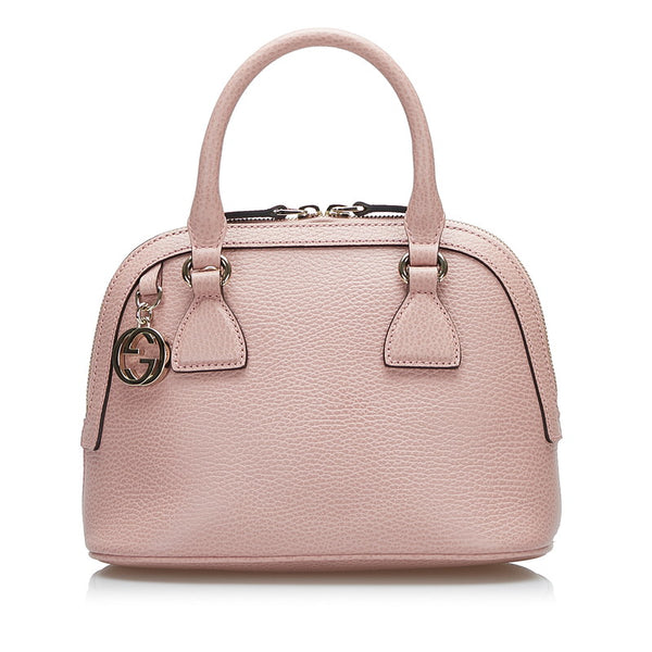 グッチ ハンドバッグ ショルダーバッグ２WAY 449661 ピンク レザー レディース GUCCI 【中古】