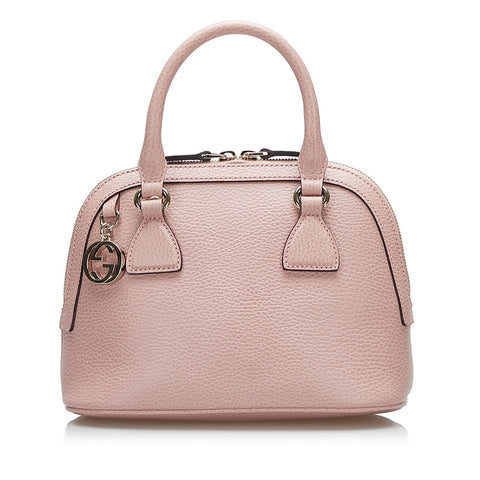 グッチ ハンドバッグ ショルダーバッグ２WAY 449661 ピンク レザー レディース GUCCI 【中古】