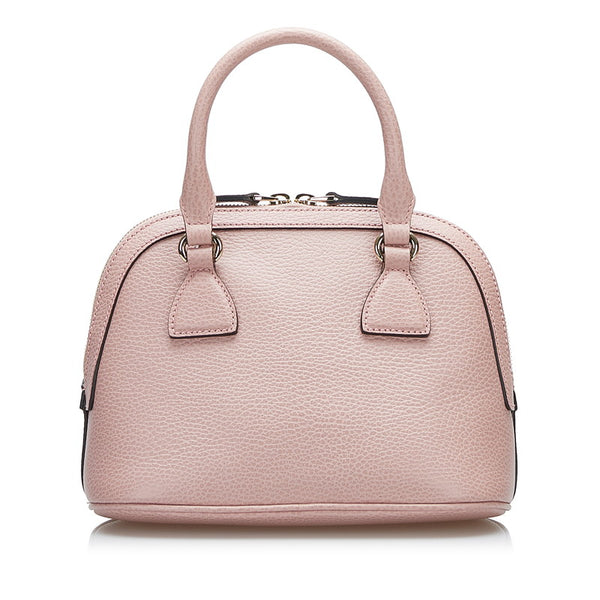 グッチ ハンドバッグ ショルダーバッグ２WAY 449661 ピンク レザー レディース GUCCI 【中古】