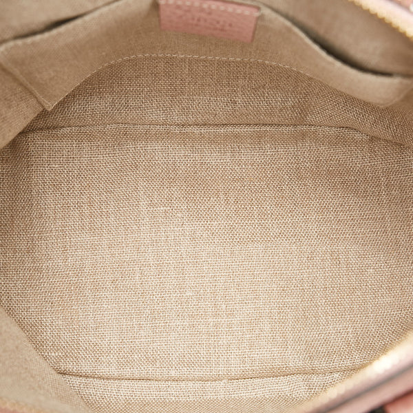 グッチ ハンドバッグ ショルダーバッグ２WAY 449661 ピンク レザー レディース GUCCI 【中古】