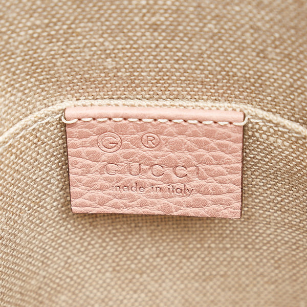 グッチ ハンドバッグ ショルダーバッグ２WAY 449661 ピンク レザー レディース GUCCI 【中古】