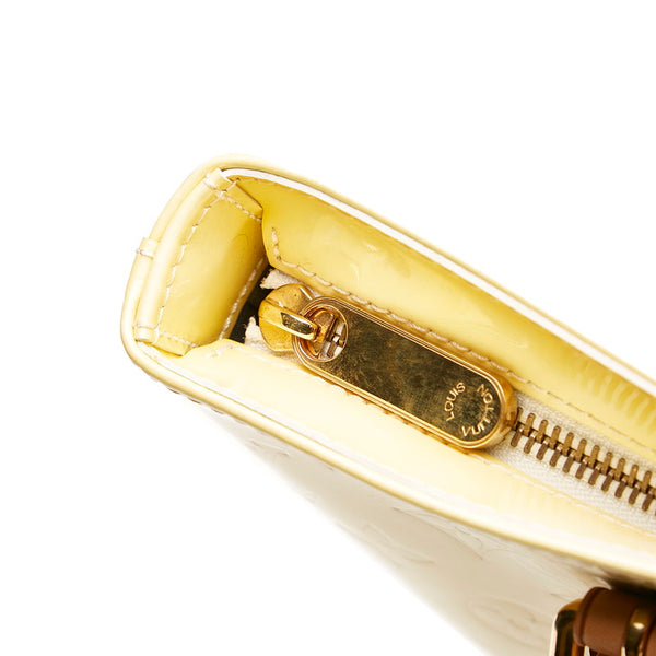 ルイ ヴィトン モノグラム ヴェルニ ブレントウッド M91512 ペルル パテントレザー トートバッグ レディース LOUIS VUITTON 【中古】
