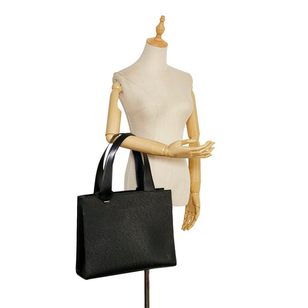 ルイ ヴィトン エピ ジェモ トートバッグ ショルダーバッグ M52452 ノワール ブラック レザー レディース LOUIS VUITTON 【中古】