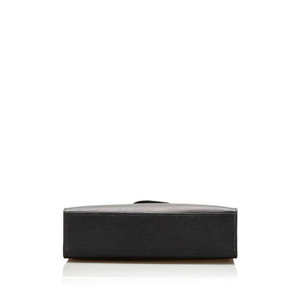 ルイ ヴィトン エピ ジェモ トートバッグ ショルダーバッグ M52452 ノワール ブラック レザー レディース LOUIS VUITTON 【中古】