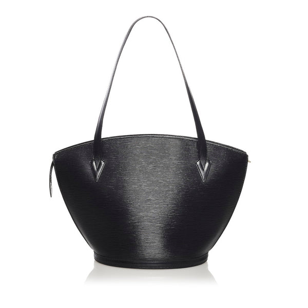ルイ ヴィトン エピ サンジャックショッピング ハンドバッグ トートバッグ M52262 ノワール レザー レディース LOUIS VUITTON 【中古】