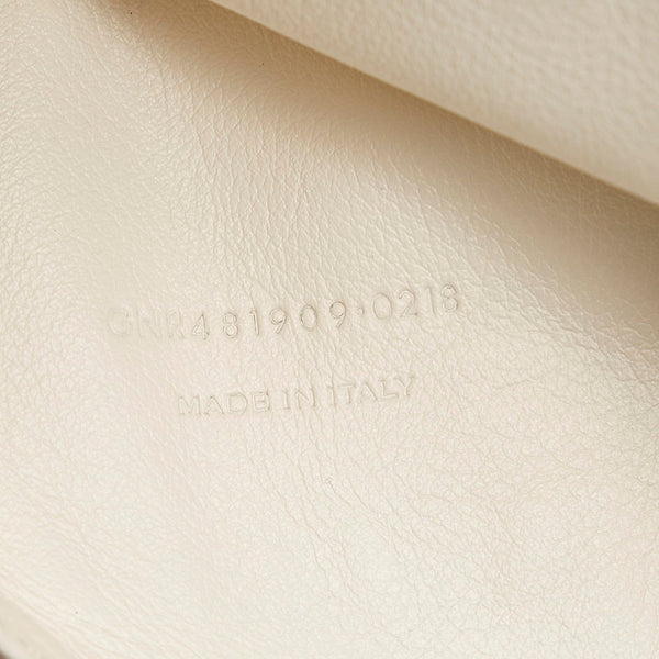 サンローラン ベビー ダウンタウンカバス ハート オフホワイト レザー ハンドバッグ レディース SAINT LAURENT 【中古】